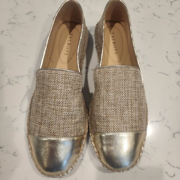Talbots Izzy Espadrille Flats, Size 9M, NWT - Picture 3 of 8